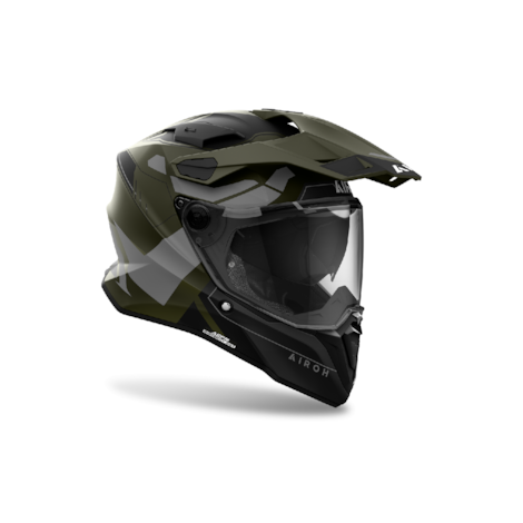 Segunda imagem do produto Capacete Airoh Commander 2 Reveal Military Verde
