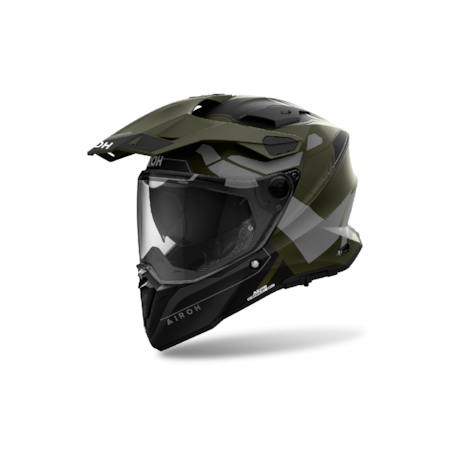 Capacete Airoh Commander 2 Reveal Military Verde