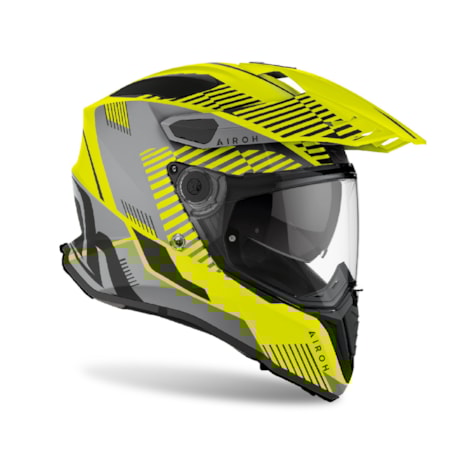 Segunda imagem do produto Capacete Airoh Commander Boost Amarelo