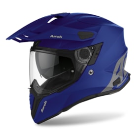 Capacete Airoh Commander Color Azul Fosco