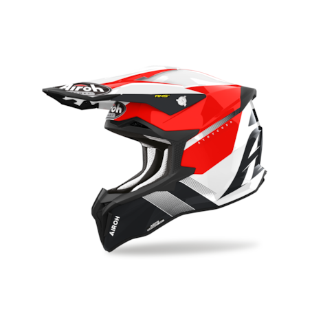 Capacete Airoh Strycker Blazer Vermelho