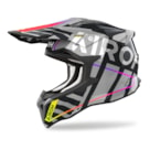 Capacete Airoh Strycker Brave Cinza Gloss