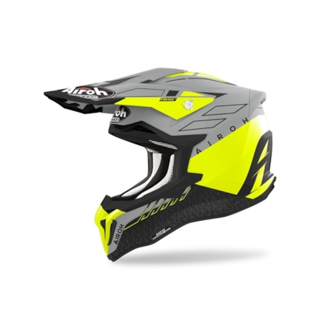 Capacete Airoh Strycker Skin Amarelo