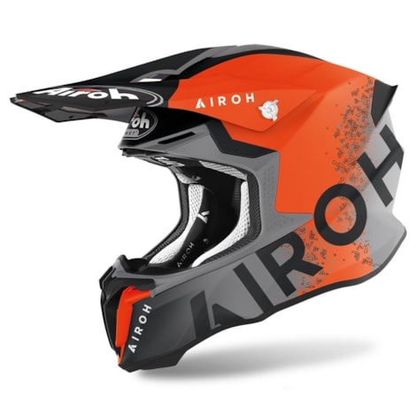 Capacete Airoh Twist 2.0 Bit Orange Gloss