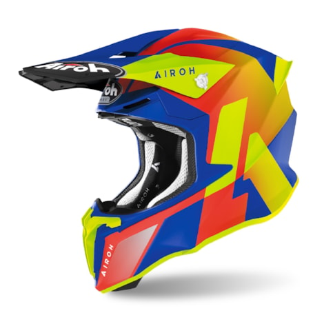 Capacete Airoh Twist 2.0 Lift Azure Matt