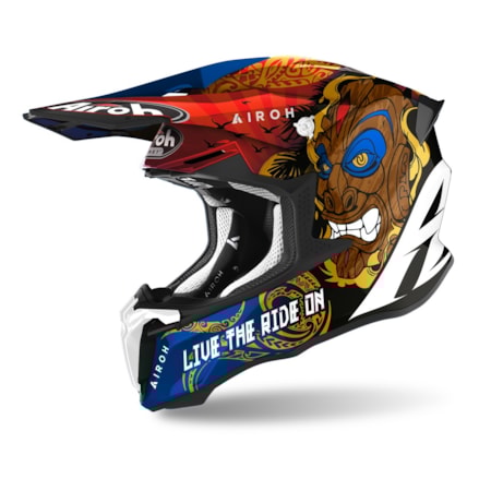 Capacete Airoh Twist 2.0 Tiki Gloss