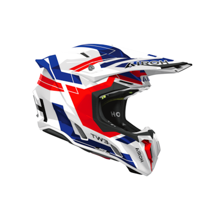 Segunda imagem do produto Capacete Airoh Twist 3 Dynasty Azul Vermelho