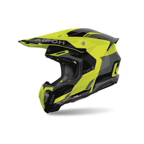 Capacete Airoh Twist 3 Fancy Amarelo