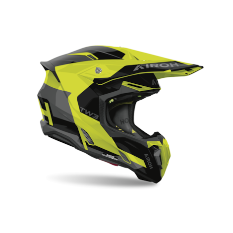 Segunda imagem do produto Capacete Airoh Twist 3 Fancy Amarelo