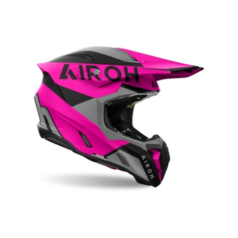 Segunda imagem do produto Capacete Airoh Twist 3 King Rosa Fosco