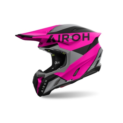 Capacete Airoh Twist 3 King Rosa Fosco