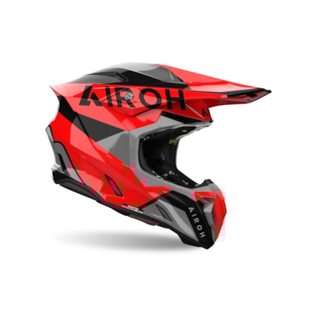 Segunda imagem do produto Capacete Airoh Twist 3 King Vermelho