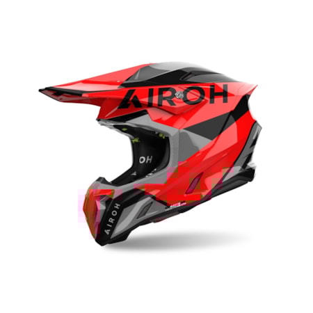 Capacete Airoh Twist 3 King Vermelho
