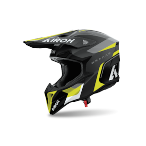 Capacete Airoh Wraaap Conquer Amarelo Flúor