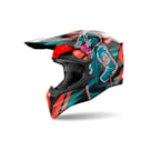 Capacete Airoh Wraaap Cyber Laranja Gloss