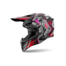 Capacete Airoh Wraaap Cyber Vermelho Fosco