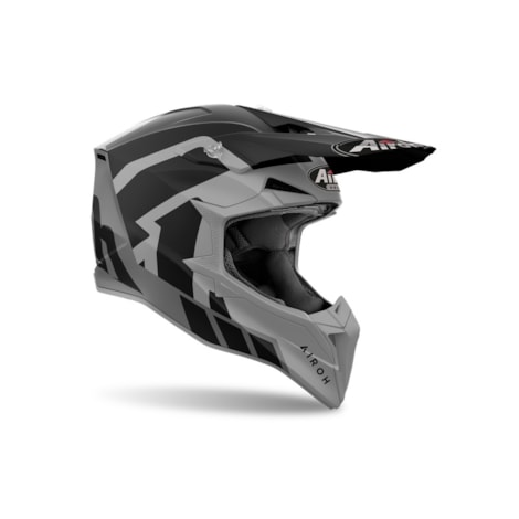 Segunda imagem do produto Capacete Airoh Wraaap Reloaded Anthracite Fosco