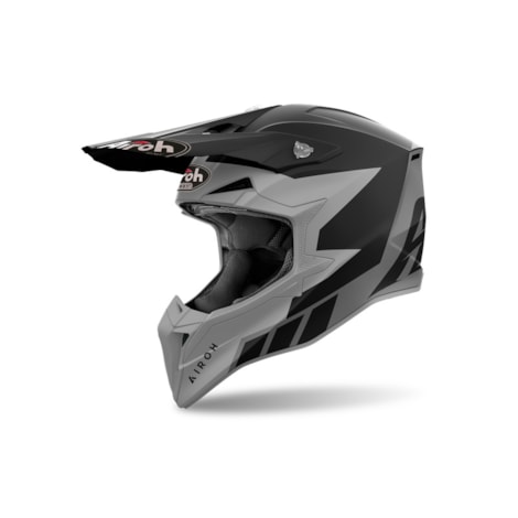 Capacete Airoh Wraaap Reloaded Anthracite Fosco