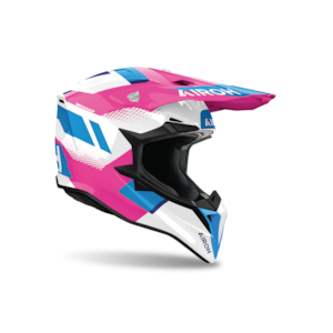 Segunda imagem do produto Capacete Airoh Wraaap Vision Rosa