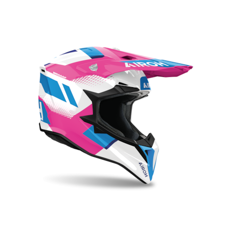 Segunda imagem do produto Capacete Airoh Wraaap Vision Rosa