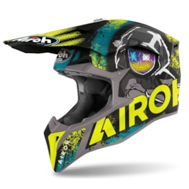 Capacete Airoh Wraap Aline Yellow Matte