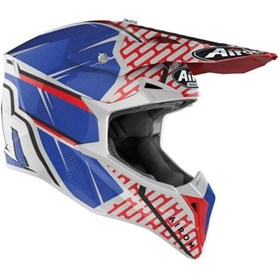 Capacete Airoh Wraap Idol Red/Blue Gloss