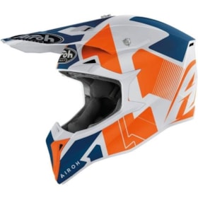 Capacete Airoh Wraap Raze Orange Matte