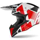 Capacete Airoh Wraap Raze Red Gloss