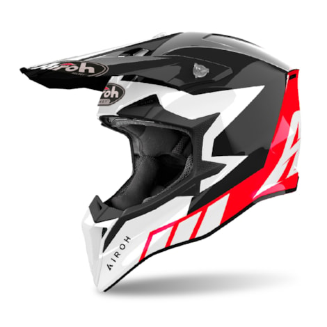 Capacete Airoh Wraap Reloaded Vermelho