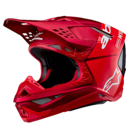 Capacete Alpinestars SM10 Flood Vermelho