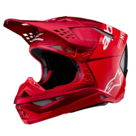 Capacete Alpinestars SM10 Flood Vermelho