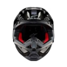 Capacete Alpinestars SM10 Solid Preto Carbono Gloss