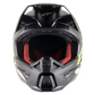 Capacete Alpinestars SM5 Compass - Preto Amarelo Flúor