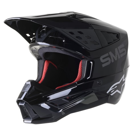 Capacete Alpinestars SM5 Rover Preto Anthracite Camo Glossy