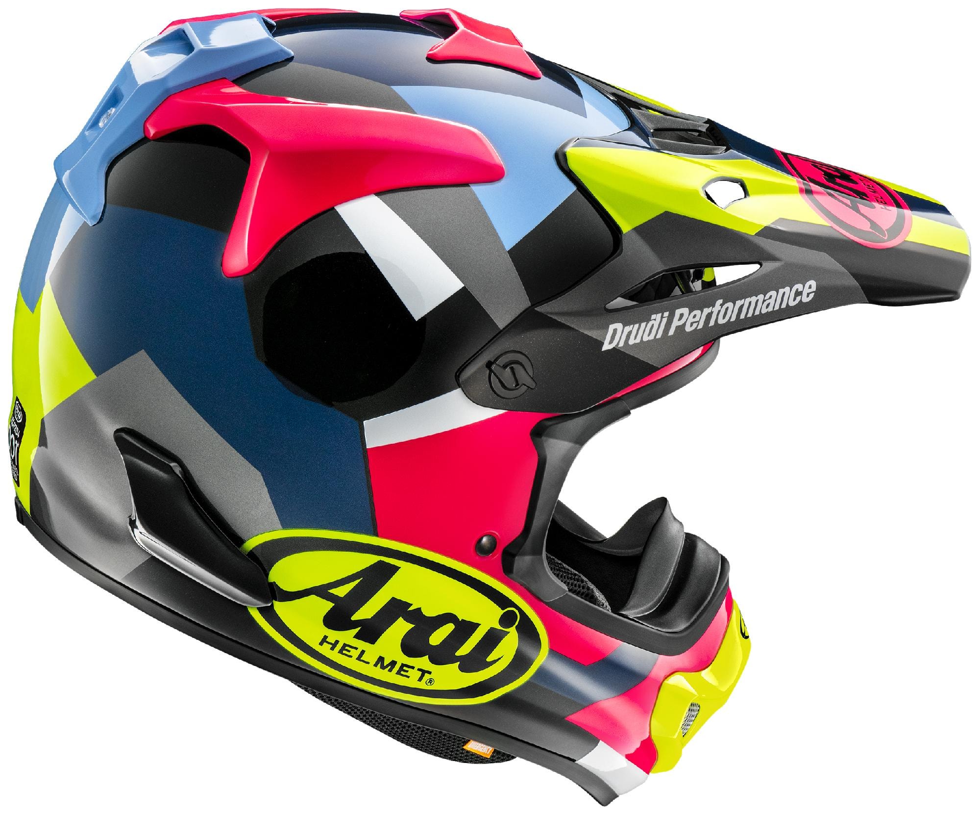 Capacete Arai MX-V Evo Monocolor Preto Fosco