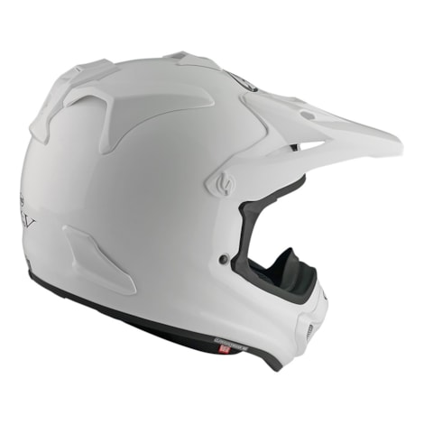 Segunda imagem do produto Capacete Arai MX-V Evo Monocolor Branco