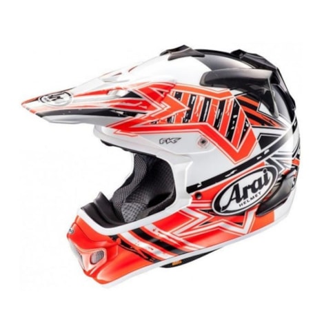 Capacete Arai MX-V Star - Laranja