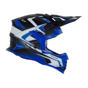 Capacete Army Patriot Blade - Preto Fosco Azul