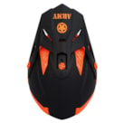 Capacete Army Patriot Duo - Preto Fosco Laranja Flúor