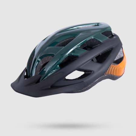 Capacete Asw Bike Fun - Verde Preto