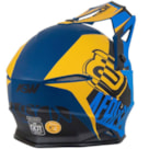 Capacete ASW Fusion 2.0 Dash - Azul Amarelo