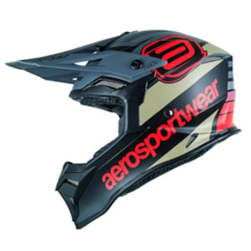 Capacete ASW Fusion 2.0 Relay - Cinza Vermelho