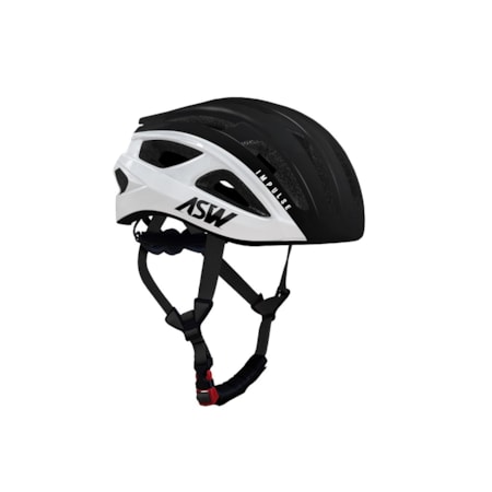 Capacete ASW Impulse - Preto Branco