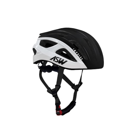 Capacete ASW Impulse - Preto Branco