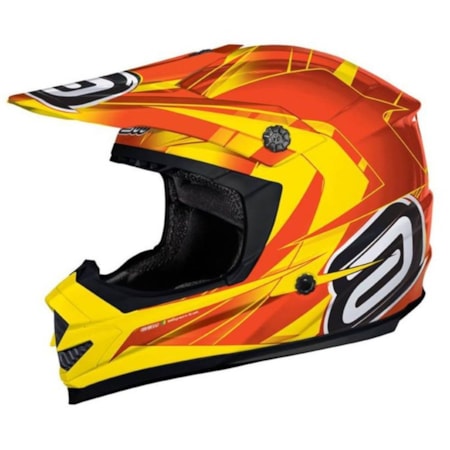 Capacete Asw Podium Nirvana - Laranja