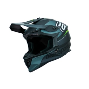 Capacete ASW R3 Essence Preto Cinza Vermelho Amarelo