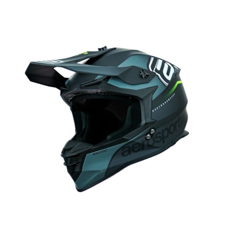 Capacete ASW R3 Essence Preto Cinza Vermelho Amarelo