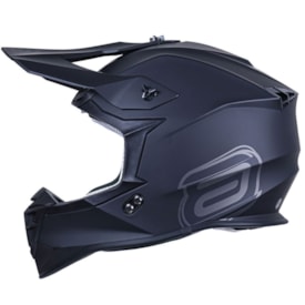 Segunda imagem do produto Capacete ASW R3 Solid - Preto