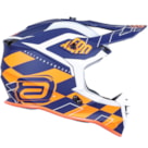 Capacete ASW R3 Victorious - Azul Marinho Laranja Branco