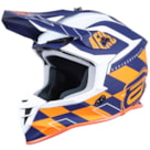 Capacete ASW R3 Victorious - Azul Marinho Laranja Branco